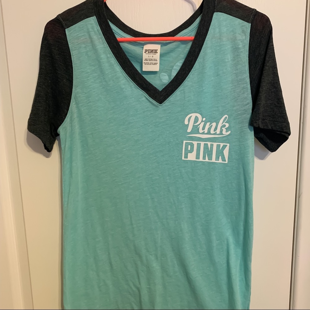 PINK V-Neck Shirt